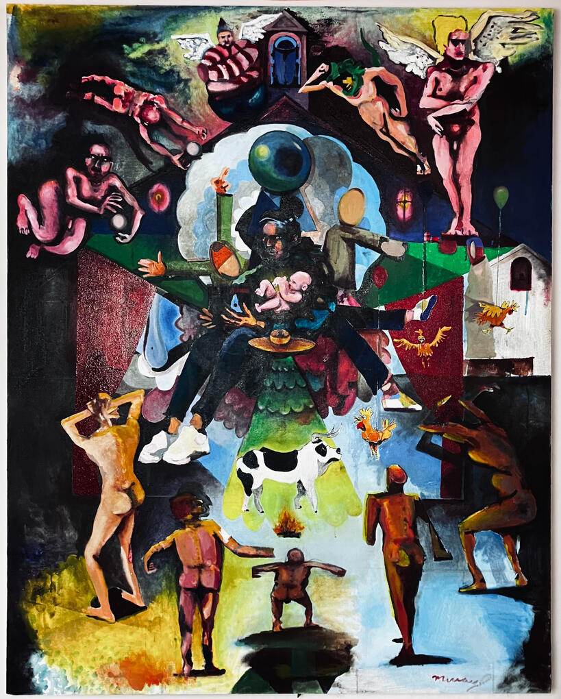 2024 oil 4&#39;x5&#39;